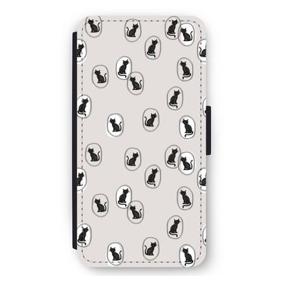 Miauw: iPhone 11 Pro Max Flip Hoesje