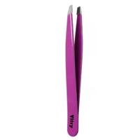 Vitry Face Care Coloured Tweezers Slant Ends Pincet Ref.22 C Mauve 1Stuks Vitry Face Care Coloured Tweezers Slant Ends Pincet Ref.22 C Mauve 1Stuks