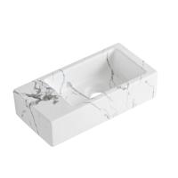 Best Design Fontein Allure 36x18x9 cm Links Marmer White