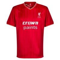 Liverpool Crown Paints Retro Voetbalshirt 1986 - thumbnail