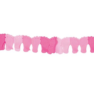 Folat BV Papieren slinger - roze