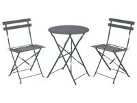 LIVARNO Bistroset 3-delig (Antraciet)