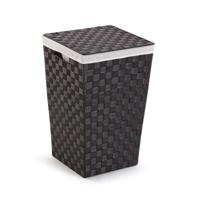 Wasmand Versa Grijs Polyester Metaal Polypropyleen 33 x 52 x 33 cm