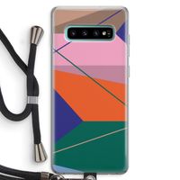 Gestalte 1: Samsung Galaxy S10 Plus Transparant Hoesje met koord