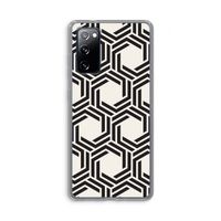 Geometrisch patroon: Samsung Galaxy S20 FE / S20 FE 5G Transparant Hoesje
