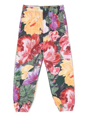 Molo Trainingsbroek met bloemenprint - Rood Molo Trainingsbroek met bloemenprint - Rood