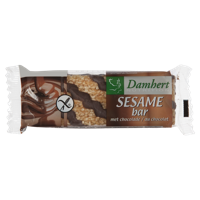 Damhert Sesambar chocolade glutenvrij 45 Gram