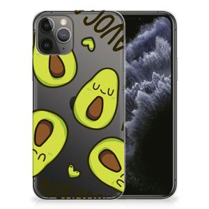 Apple iPhone 11 Pro Telefoonhoesje met Naam Avocado Singing