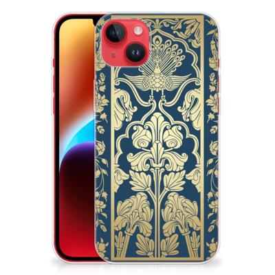 iPhone 14 Plus | TPU Case | Beige Flowers