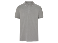 esmara Men Heren poloshirt (Grijs, S)