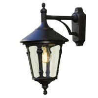 KonstSmide Klassieke muurlamp Virgo Down zwart 568-750