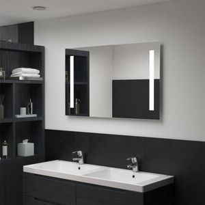 VidaXL Badkamerspiegel led 100x60 cm
