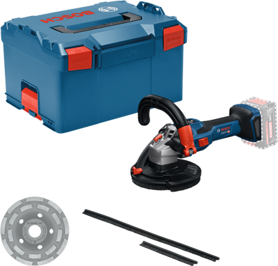 Bosch Blauw GBR 18V-15 S Accubetonslijper | Solo in L-Boxx | Zonder Accu en Lader - 0601776201