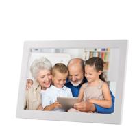 13 inch LED Digital Photo Frame met afstandsbediening MP3 / MP4 / filmspeler ondersteuning voor USB / SD Card ingang gebouwd in Stereo Speaker(Silv