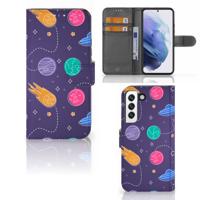 Samsung Galaxy S22 | Wallet Case | met Pasjes | Space