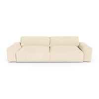 Sofa 3 zits corduroy soft touch crème 220cm