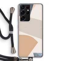 Formo: Samsung Galaxy S21 Ultra Transparant Hoesje met koord