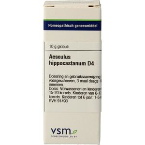 Aesculus hippocastanum D4