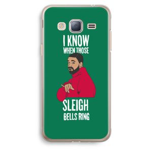 Sleigh Bells Ring: Samsung Galaxy J3 (2016) Transparant Hoesje