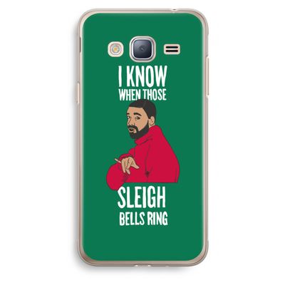 Sleigh Bells Ring: Samsung Galaxy J3 (2016) Transparant Hoesje