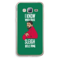 Sleigh Bells Ring: Samsung Galaxy J3 (2016) Transparant Hoesje