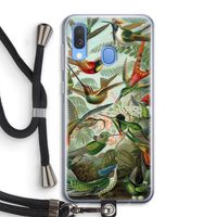 Haeckel Trochilidae: Samsung Galaxy A40 Transparant Hoesje met koord