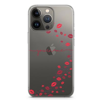 Kusjes: iPhone 13 Pro Transparant Hoesje