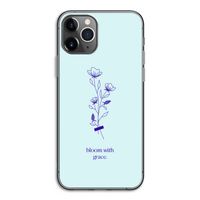 Bloom with grace: iPhone 11 Pro Transparant Hoesje Bloom with grace: iPhone 11 Pro Transparant Hoesje