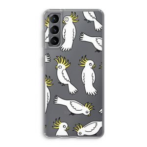 Papegaai: Samsung Galaxy S21 Transparant Hoesje