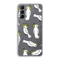 Papegaai: Samsung Galaxy S21 Transparant Hoesje