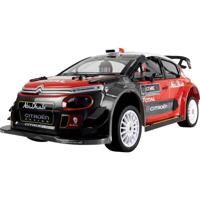 Amewi Hyper Go Citroen C3 WRC Rallye Brushless 1:7 RC auto Elektro Rallywagen 4WD 2,4 GHz Met geluidsfunctie, Met lichteffect
