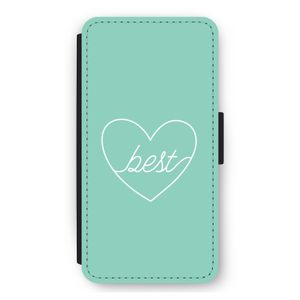 Best heart pastel: iPhone 11 Pro Max Flip Hoesje