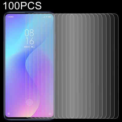 100 stuks 0.26 mm 9u 2.5 D getemperd glas film voor Xiaomi Redmi K20/K20 Pro