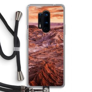 Mars: OnePlus 8 Pro Transparant Hoesje met koord