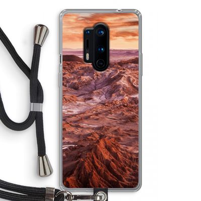 Mars: OnePlus 8 Pro Transparant Hoesje met koord
