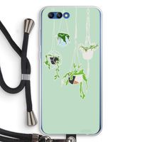 Hang In There: Honor 10 Transparant Hoesje met koord