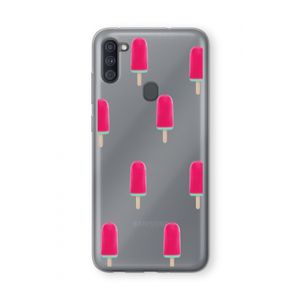 Waterijsje: Samsung Galaxy A11 Transparant Hoesje