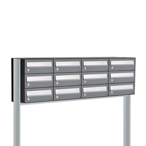 Allux Hive Set 4-Breed, 3-Hoog Op Statief Antraciet - 40030065_4x3s