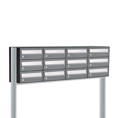 Allux Hive Set 4-Breed, 3-Hoog Op Statief Antraciet - 40030065_4x3s