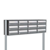 Allux Hive Set 4-Breed, 3-Hoog Op Statief Antraciet - 40030065_4x3s