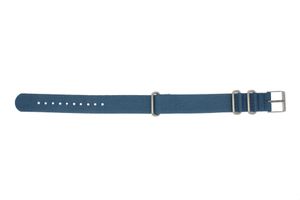 Timex horlogeband PW2P88700 Textiel Blauw 18mm