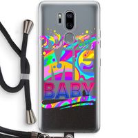Touch Me: LG G7 Thinq Transparant Hoesje met koord