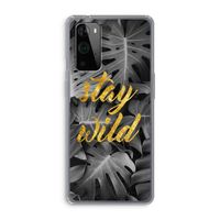 Stay wild: OnePlus 9 Pro Transparant Hoesje