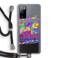 Touch Me: Samsung Galaxy S20 FE / S20 FE 5G Transparant Hoesje met koord