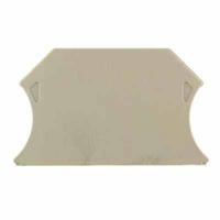 Weidmüller 1074600000 Afsluitplaat Beige 20 stuk(s)