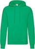 Fruit Of The Loom F421 Classic Hooded Sweat - Kelly Green - S - thumbnail