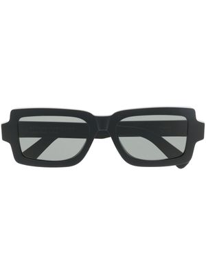 Retrosuperfuture lunettes de soleil à monture rectangulaire - Noir
