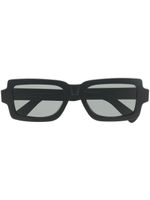 Retrosuperfuture lunettes de soleil à monture rectangulaire - Noir