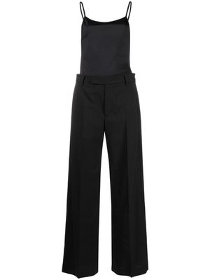 MM6 Maison Margiela combinaison à fines bretelles - Noir