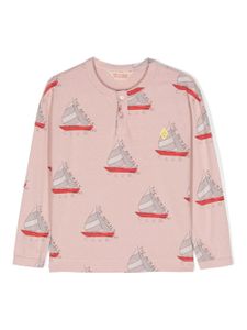 The Animals Observatory t-shirt Whistler en coton - Rose